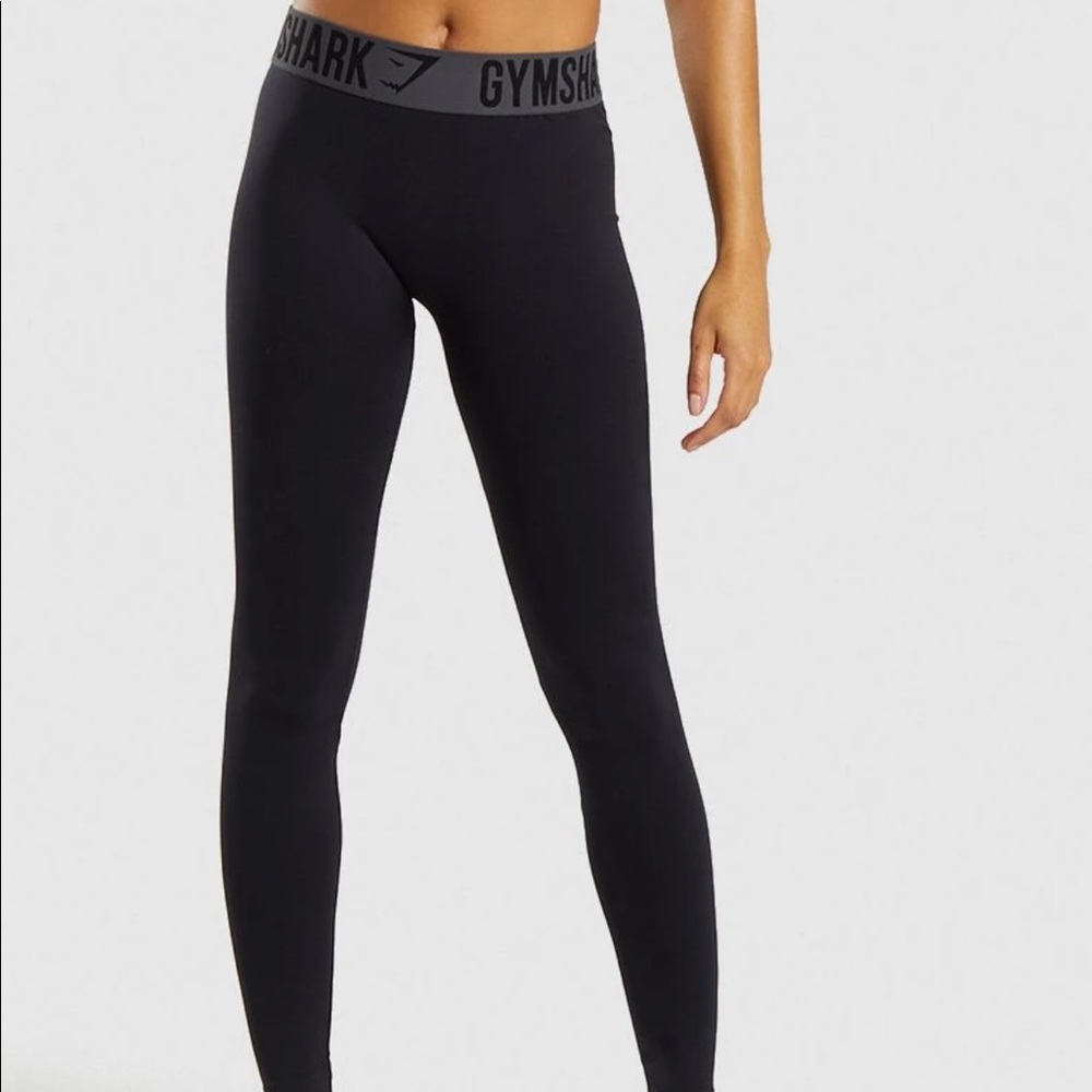 Gymshark Black Leggings, size Large. Never Worn